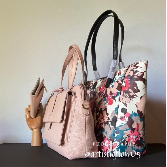 NEW! Fossil Unique Satchel/Crossbody, Tote, Wallet - Picture 5 of 12